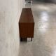 Enfilade vitrine commode moderniste teck Antoine Philippon et Jacqueline Le