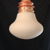 70s bulb-shaped pendant light