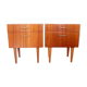 Pair of vintage bedside tables