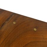 Vintage Danish rosewood wall shelf open floating shelf 60s design