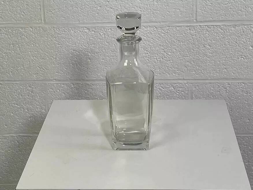 Vintage square carafe