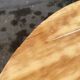 Scandinavian round wooden kitchen table 72cm