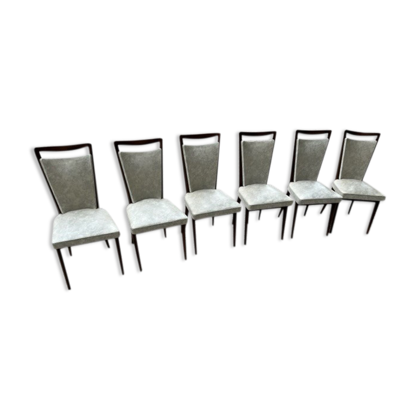 Set of 6 vintage chairs 1960/70