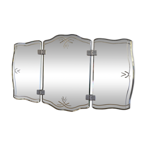 miroir triptyque de barbier.