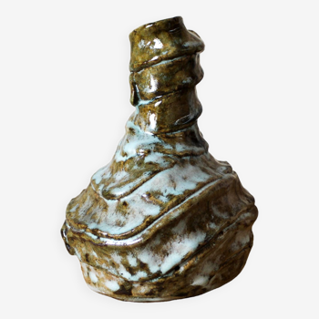 Vase en céramique émaillé T. Basile 1978