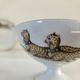 Porcelain cup from Paris "Royal Hunts"