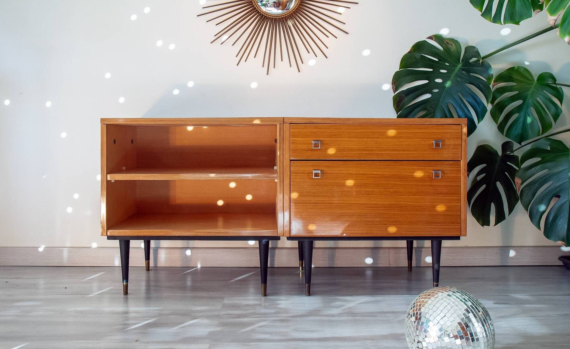 Enfilade modulable, teck, 1970