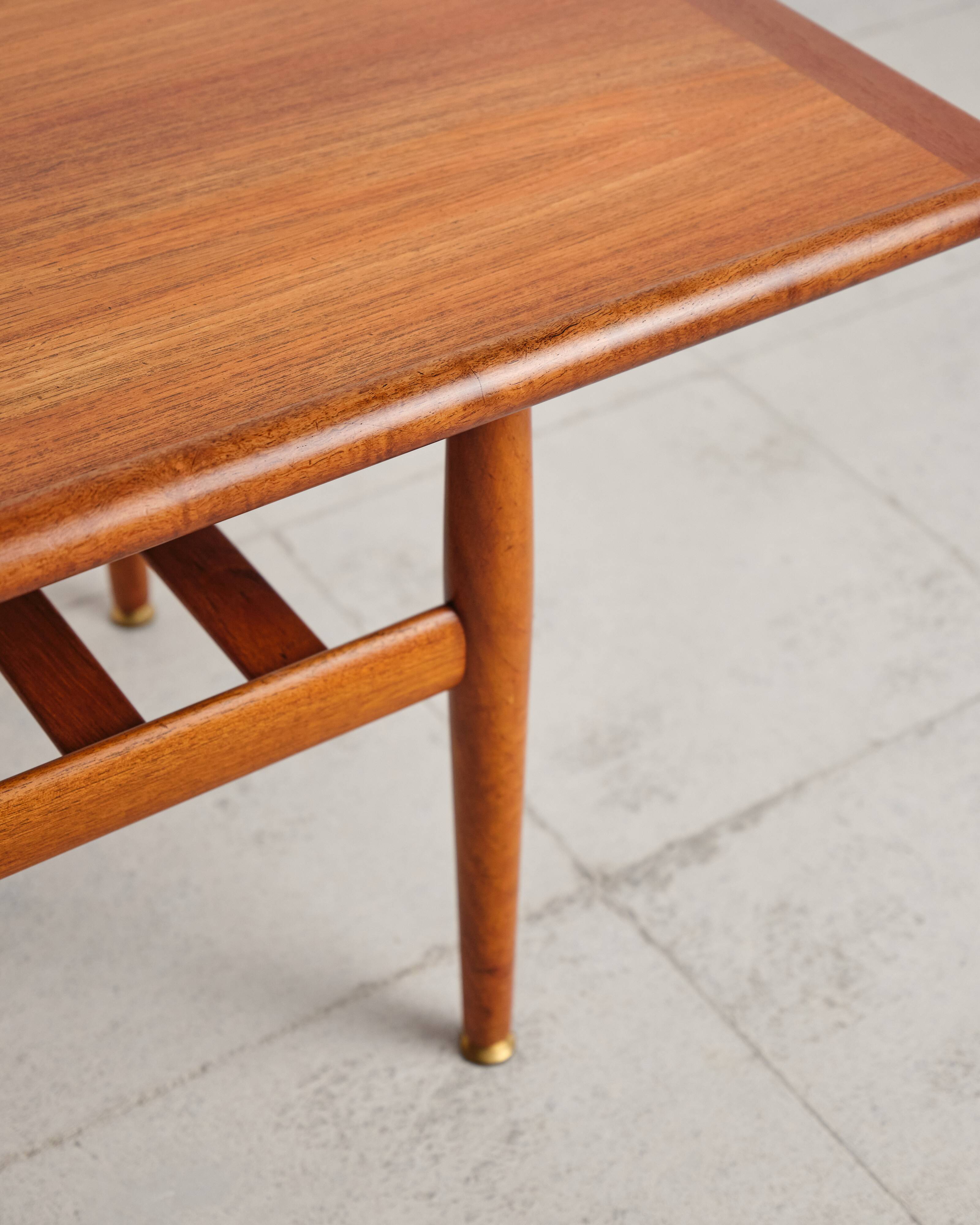 Large coffee table by Grete Jalk, Mid-Century Danish design.