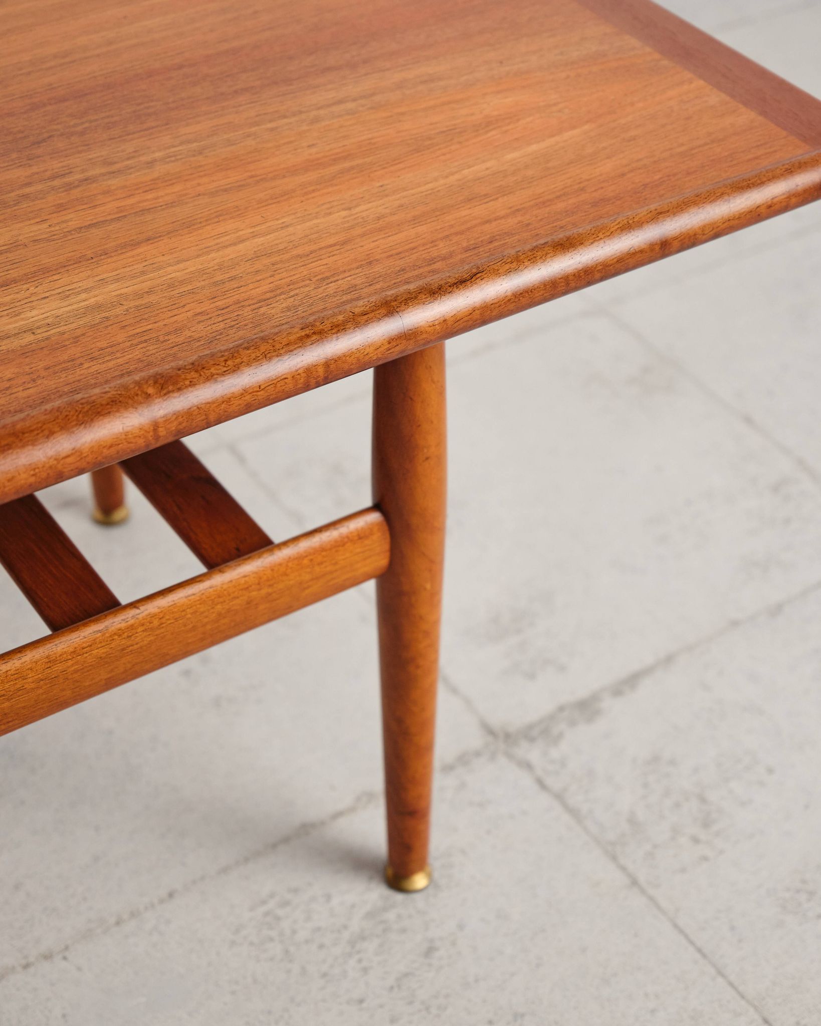 Large coffee table by Grete Jalk, Mid-Century Danish design.