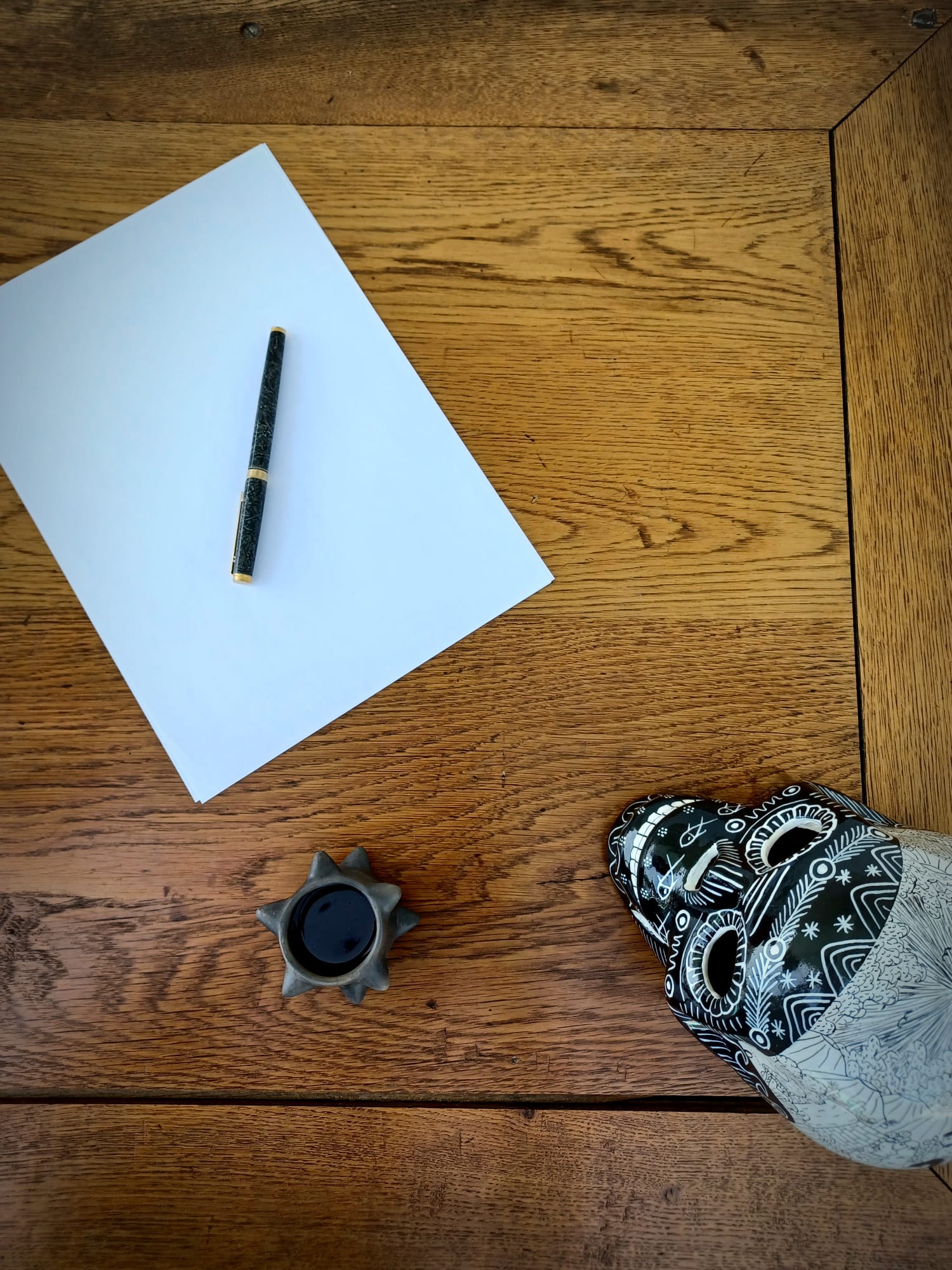 Old oak directoire style office