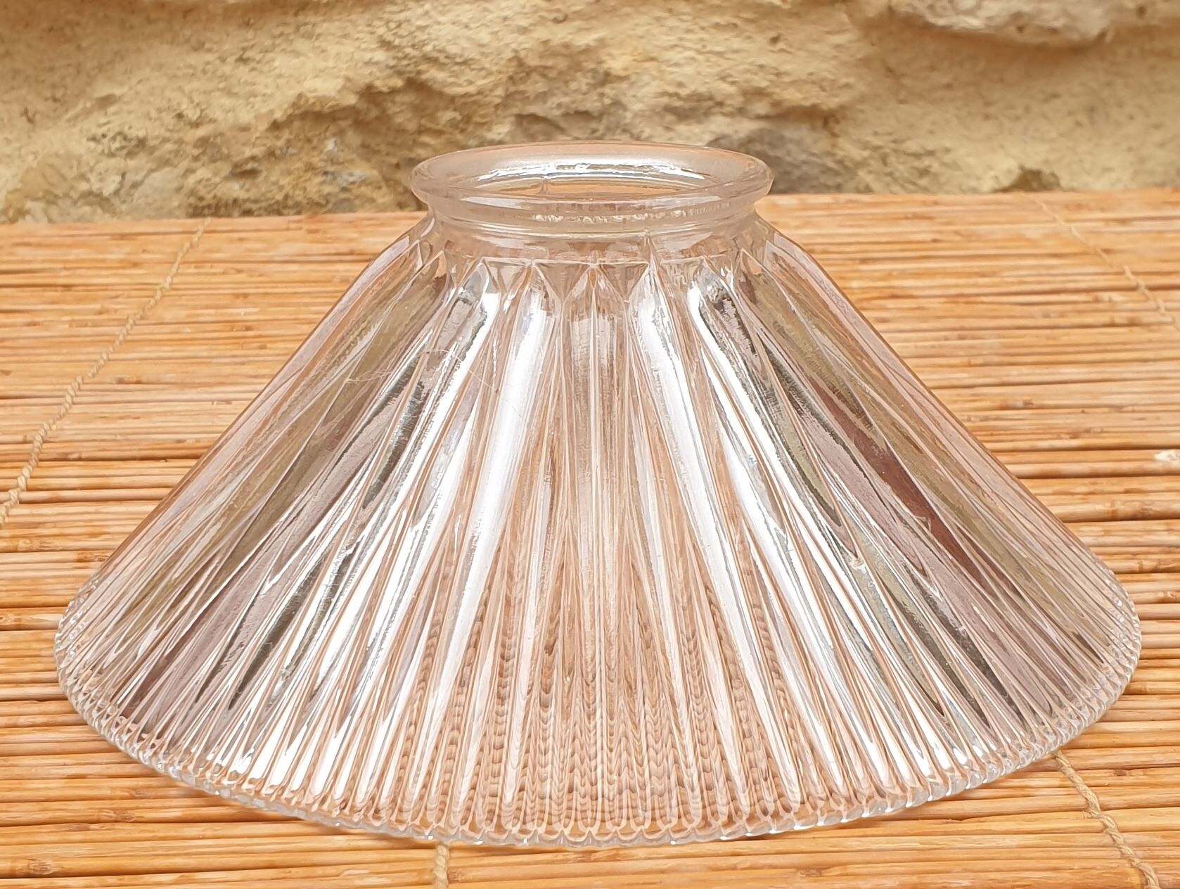 Small glass lampshade