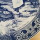 Large vintage wall plate in Delft pottery "L'Angélus" by Chemkefa