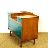 Coiffeuse en chêne 1960