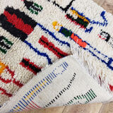 Handmade Moroccan berber carpet 142 x 84 cm