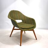 Shell lounge chair by Miroslav Navratil for Vertex, 1960