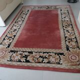 Handmade wool rug, China