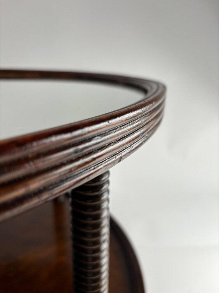 Mid-Century Wooden Bar Cart attributed to Paolo Buffa. Italy, 1940s
