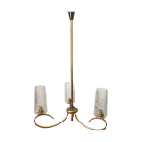 Vintage three-branched chandelier