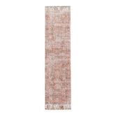 2x9 Turkish Pale Red Runner Rug, 71x288Cm