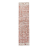 Tapis turc rouge pâle 2x9, 71x288Cm