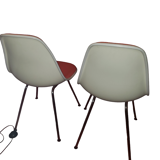 Pair of DSX chairs Eames Vitra