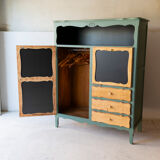 Storage furniture with wardrobe
