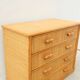 Commode en rotin, 1980