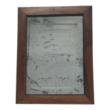 Solid wood mirror and patinated ice early twentieth century
