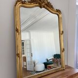 Antique gilded mirror