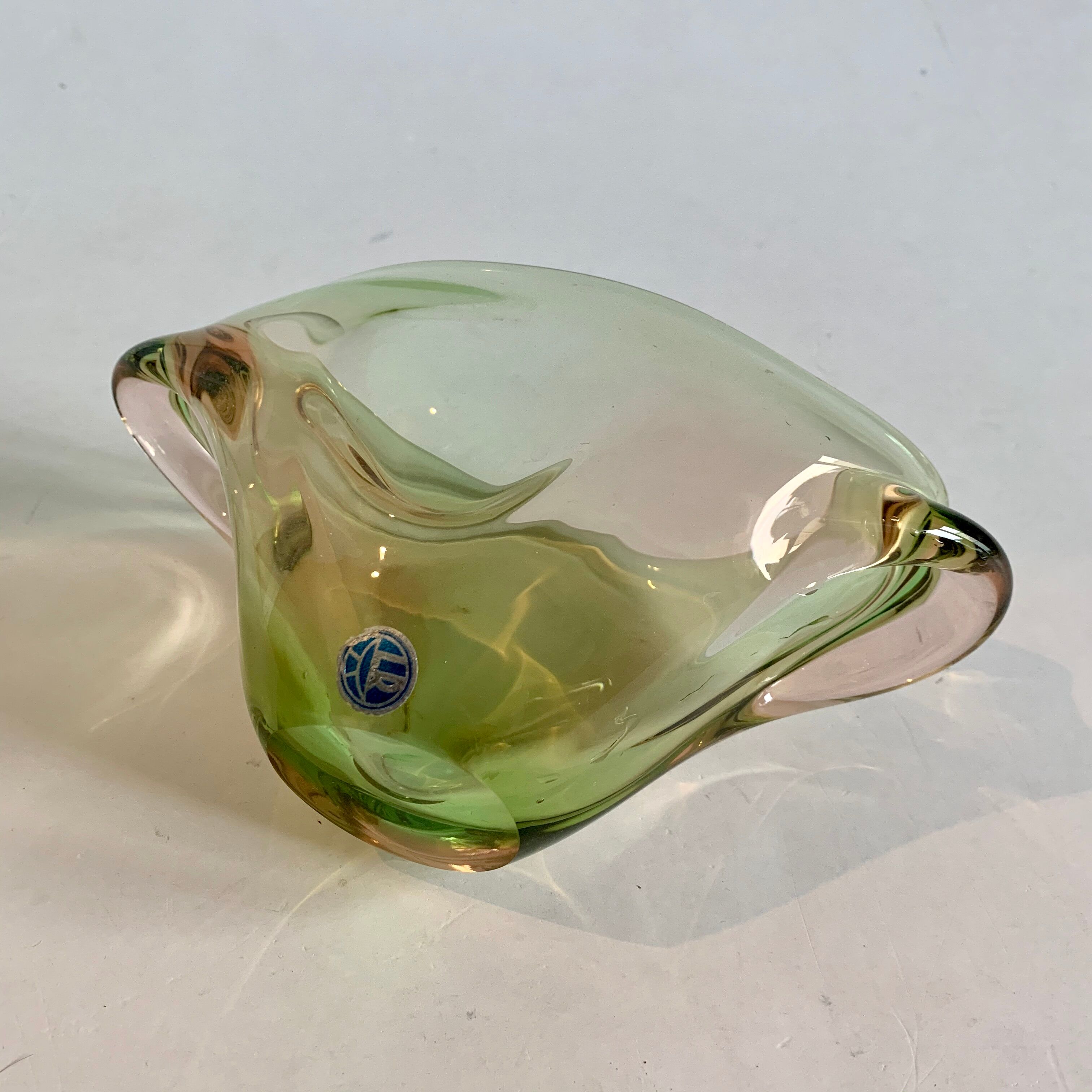 Bowl by J.Hospodka for Chribska Sklarna, 1960