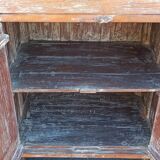 Meuble de rangement en bois ancien