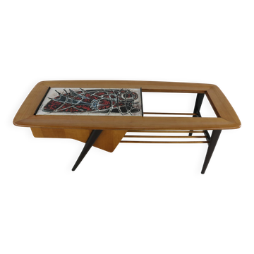 Iconic belgian design coffee table by Alfred Hendrickx