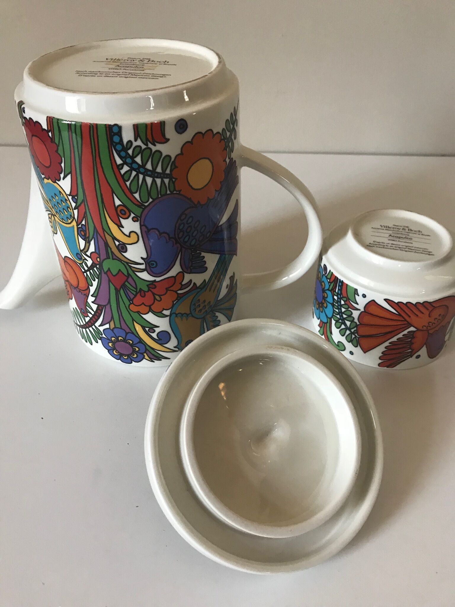 Service Acapulco villeroy & boch Vintage Mexican Design