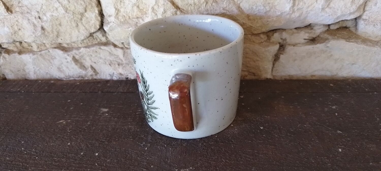 Vintage stoneware mug