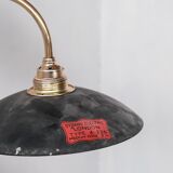 Antique brass and mercury glass wall light (19 available)