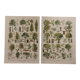 Original lithographs on trees