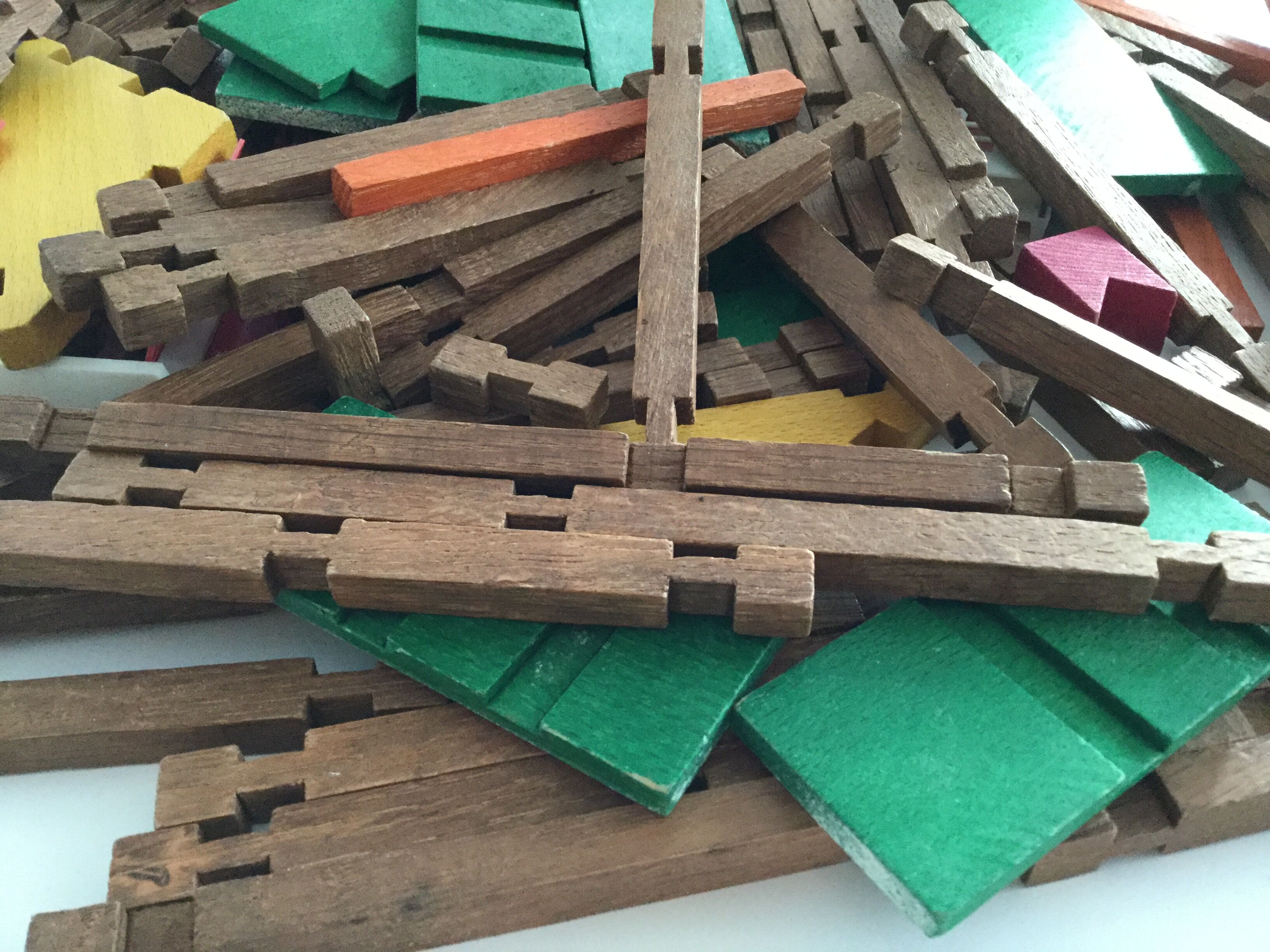 Wooden building game My cottage Jeujura