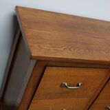 Oak Apothecary Cabinet, Netherlands, 1930s