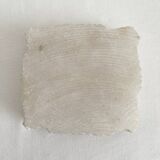 Vintage alabaster square ashtray