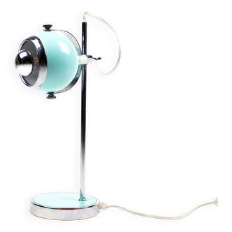 Lampe eyeball bleu, années 1970
