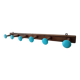 Old wall coat rack from the 40s