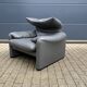 Cassina Maralunga 1zit origineel Anthraciet grijs Topstaat!
