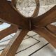 Table basse brutalist vintage 1970"