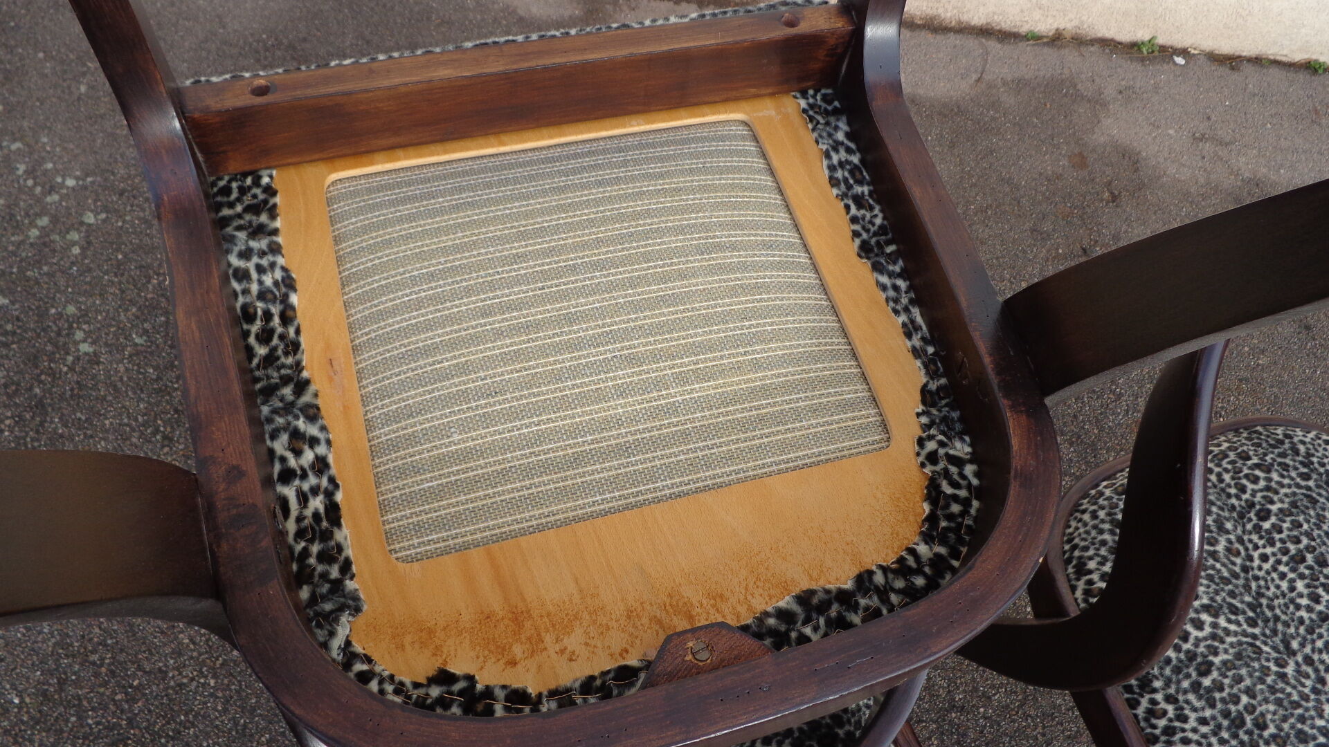 Set of 4 gondola chairs