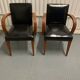 Pair of bridge armchairs