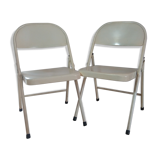 Paire de chaises Krueger édition originale américaine des années 50
