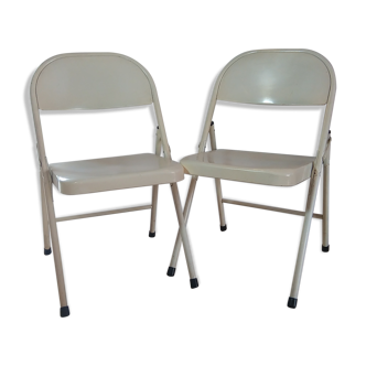 Paire de chaises Krueger édition originale américaine des années 50