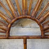 Headboard rattan 2 people