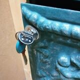 Old cast iron mailbox "Relais de Poste"