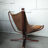 Scandinavian armchair Falcon Chair, Sigurd Resell for Vatne Møbler, Norway 1970